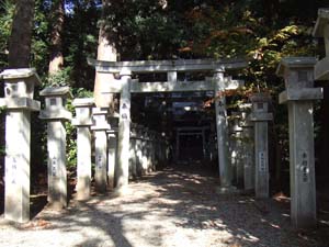 家城神社の三の鳥居