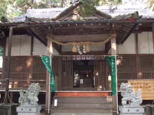 家城神社の本殿